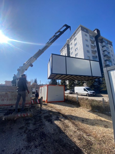 Deprem Bölgesi Konteyner